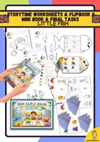 Vorschau - Arbeitsblätter - Little Fish: : Storytime Worksheets & flipbook & mini book & Final Tasks - Deckblatt