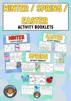 Vorschau - Arbeitsblätter - Winter / Spring / Easter: Activity Booklets (Bundle) (Englisch Grundschule) - Deckblatt