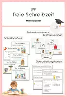 Vorschau - Stundenentwürfe - Materialpaket UPP freie Schreibzeit (nach Leßmann) - Deckblatt