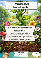 Vorschau - Arbeitsblätter - Märchen Materialpaket Klasse 5 6 - Deckblatt
