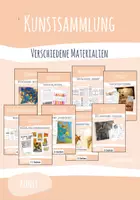 Vorschau - Arbeitsblätter - Verschiedene Kunstprojekte aus meiner Materialsammlung - Deckblatt