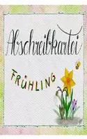 Vorschau - Fördermaterial/Inklusion - Materialpaket - Abschreibkartei Frühling Klasse 2 - Deckblatt