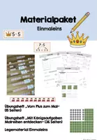 Vorschau - Spiele - Materialpaket Einmaleins - Deckblatt