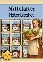Vorschau - Arbeitsblätter - Materialpaket - Mittelalter - Deckblatt