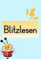 Vorschau - Fördermaterial/Inklusion - Materialpaket: Blitzlesen - Deckblatt