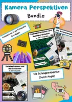 Vorschau - Arbeitsblätter - Kamera-Perspektiven & Fotografie Materialpaket - Deckblatt