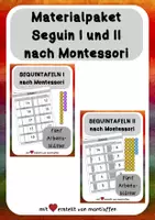 Vorschau - Unterrichtsreihen - Materialpaket - Seguin I und II (Seguin 1 und 2) - ergänzendes Material - Deckblatt
