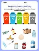 Aperçu - Feuilles d'exercices - Kit pédagogique Sustainability & Earth Day Bundle | Recycling, Renewable Energy & Vocabulary | GS–CM2 - Page de couverture