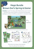 Aperçu - Préparation de séance / Séance complète - Brown Owl's Spring & Easter - BUNDLE OF ACTIVITIES - Page de couverture