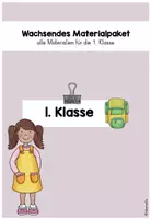 Vorschau - Stundenentwürfe - Materialpaket 1. Klasse - Deckblatt