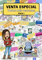 Vista previa - Unidades / Secuencias / Situaciones de Aprendizaje - Infantil Inglés Mega bundle Todos mis recursos PACK 1 (Pídeme el 2x1 en gulpythegreedymonster@gmail.com y llevate el pack 2 GRATIS) - Portada