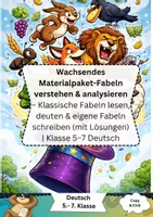 Vorschau - Arbeitsblätter - Fabeln Klasse 5 6 7 - Deckblatt