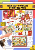 Vorschau - Arbeitsblätter - Dear Zoo - Complete Storytime Pack - Deckblatt