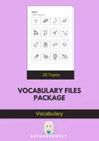 Vorschau - Arbeitsblätter - Vocabulary Files Package - Deckblatt