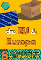 Vorschau - Präsentationen/Tafelbilder - 📦Materialpaket: EUROPA & die EU - Deckblatt