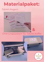 Vorschau - Fördermaterial/Inklusion - Materialpaket: Tablet-Regeln & Organisationssystem für Tablet-Koffer - Deckblatt
