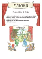 Vorschau - Text - Märchen: Theaterstücke für Kinder (Skripte) - Deckblatt