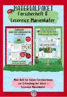 Vorschau - Arbeitsblätter - Bundle Forscherheft Wiese + Lesereise Marienkäfer - Deckblatt