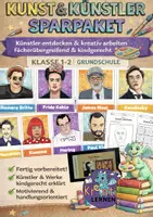 Vorschau - Stundenentwürfe - Materialpaket: Kunst und Künstler Klasse 1 und 2 - Deckblatt