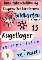 Vorschau - Spiele - Buchstabeneinführungen - Kugellager - XXL Paket 1 - Deckblatt