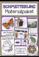 Vorschau - Stundenentwürfe - DER SCHMETTERLING - Materialpaket - Deckblatt