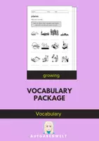 Vorschau - Stationenlernen - Vocabulary Package: (English) - Deckblatt