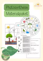 Vorschau - Arbeitsblätter - Materialpaket Photosynthese für die Grundschule - Deckblatt
