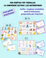 Vista previa - Tarjetas / Manipulativos - Paquete de materiales - Portada
