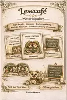Vorschau - Stundenentwürfe - Materialpaket - Lesecafé - Deckblatt