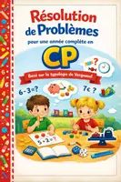 Aperçu - Feuilles d'exercices - Résolution de problèmes une année complète en CP - Page de couverture
