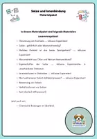 Vorschau - Arbeitsblätter - Materialpaket: Salze und Ionenbindung - Deckblatt