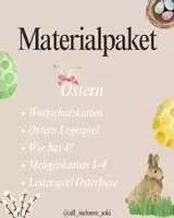 Vorschau - Arbeitsblätter - Materialpaket Osterzeit - Deckblatt