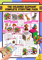 Vista previa - Hojas de trabajo - The coloured elephant complete storytime pack - Portada