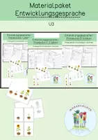 Vorschau - Bildkarten - wachsendes Materialpaket U3 Entwicklungsgespräch U3 / Kindergarten / KITA - Deckblatt