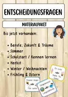Vorschau - Spiele - Materialpaket Dies oder das - Entscheidungsfragen - Deckblatt
