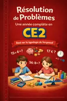 Aperçu - Feuilles d'exercices - Résolution de problèmes une année complète en CE2 - Page de couverture