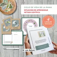Vista previa - Unidades / Secuencias / Situaciones de Aprendizaje - Ciclo de Vida Rana – Situación de Aprendizaje Método Científico - Portada