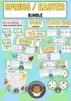 Vorschau - Arbeitsblätter - Spring / Easter: Materialpaket (Englisch Grundschule) - Deckblatt