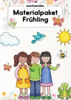 Vorschau - Arbeitsblätter - wachsendes Materialpaket "Frühling" - Deckblatt
