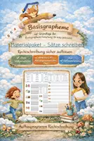 Vorschau - Arbeitsblätter - Materialpaket Basisgrapheme - Sätze schreiben - Deckblatt