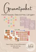 Vorschau - Spiele - Materialpaket - Spiele zu den Grössen (Gewichte, Hohlmasse, Längen) - Deckblatt