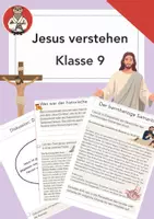 Vorschau - Arbeitsblätter - Jesus verstehen: Leben, Gleichnisse und Bedeutung (Klasse 8/9) - Deckblatt