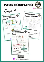 Vista previa - Unidades / Secuencias / Situaciones de Aprendizaje - Pack Completo Lectura 1º - Portada