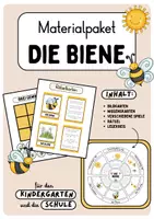 Vorschau - Arbeitsblätter - Materialpaket | die Biene | Lernpaket - Deckblatt