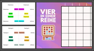Vorschau - Spiele - Präteritum & Partizip II - Deckblatt