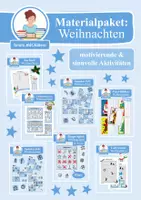 Vorschau - Arbeitsblätter - Wachsendes Materialpaket: Weihnachten & Advent - Deckblatt