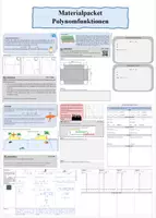 Vorschau - Arbeitsblätter - Materialpaket Polynomfunktionen - Deckblatt