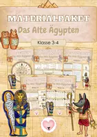 Vorschau - Arbeitsblätter - Das Alte Ägypten | Altes Ägypten | Unterrichtsreihe | Materialpaket | Klasse 3,4 | Sachunterricht - Deckblatt