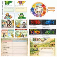 Vorschau - Stundenentwürfe - Schulbeginn mit 93 Materialien zu Kinderbüchern, Vielfalt, GFK, Diskriminierung, Mandalas und Wertschätzung - Deckblatt