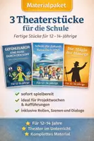 Vorschau - Anderer Materialtyp - 3 Theaterstücke je 30 Minuten - Deckblatt